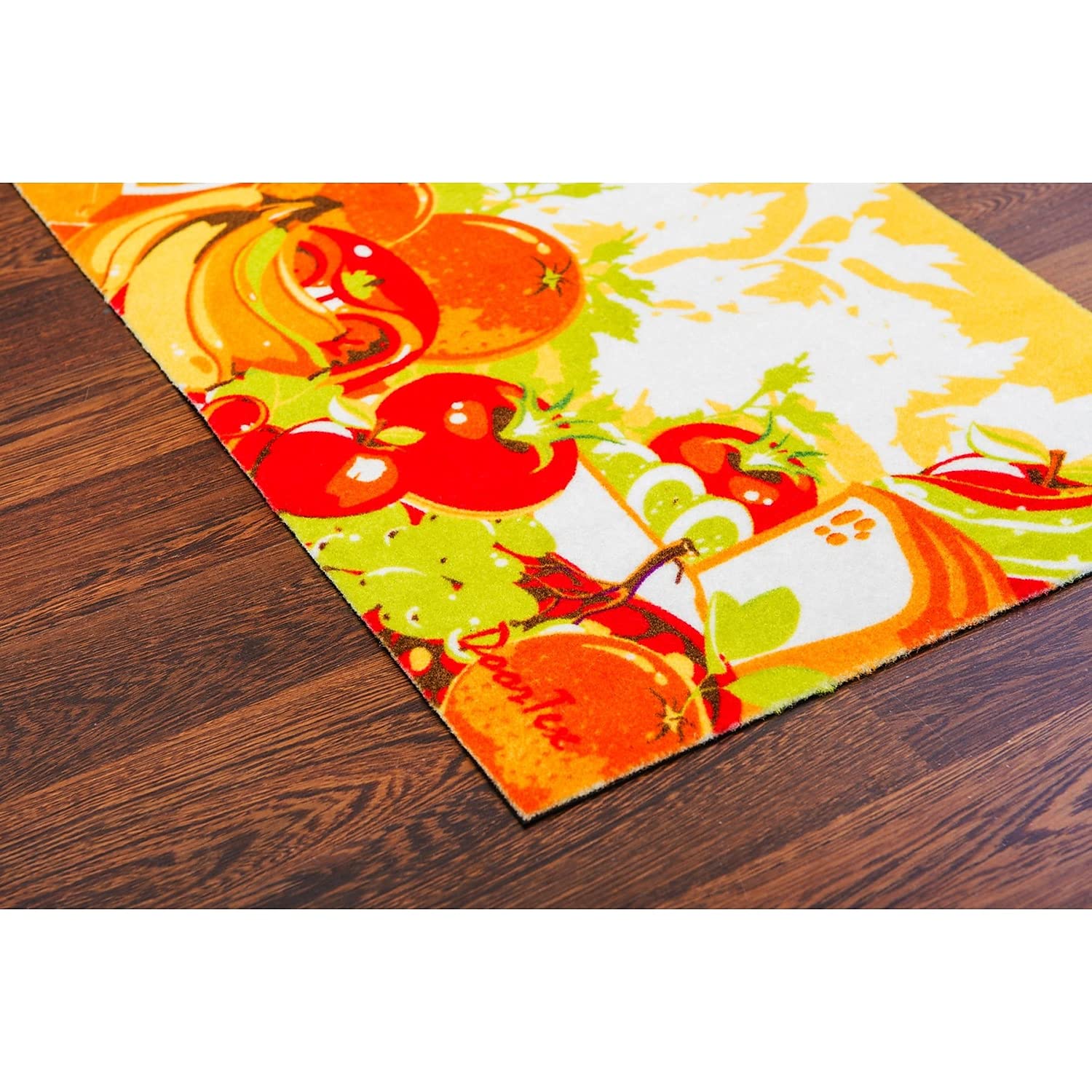 Doortex Short Kitchen Runner Mat 20 x 30 Salad Design