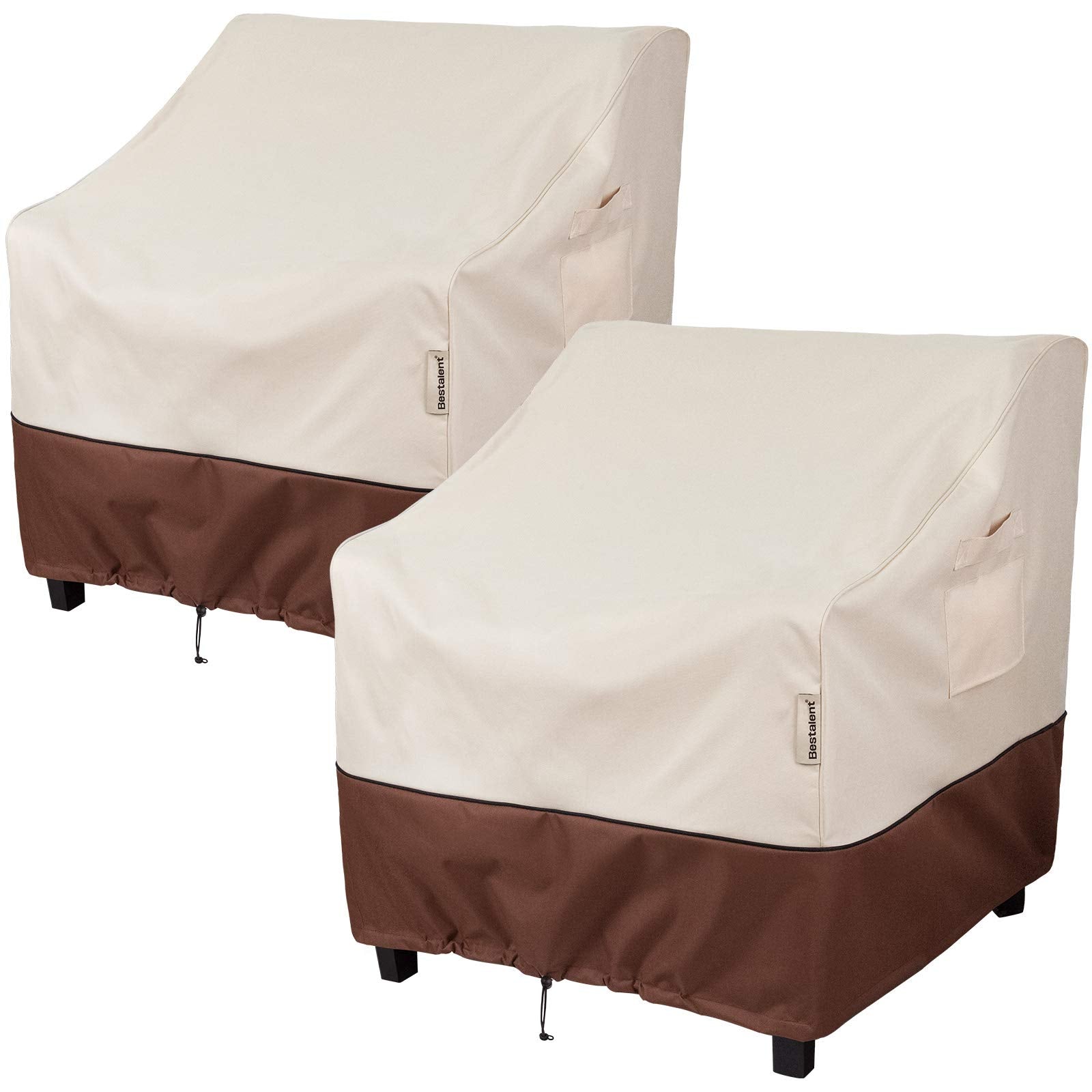 Bestalent Patio Chair Covers Waterproof Outdoor Furniture Large Chair Cover Fits Up To 36' W X 37' D X 36' H 2Pack