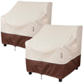 Bestalent Patio Chair Covers Waterproof Outdoor Furniture Chair Cover Fits Up To 29' W X 30' D X 36' H 2Pack