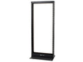 Networx™ Free Standing Open Frame Network Racks (25U, 2 Post - Cage Nuts)