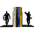 HeavenlyKraft Superhero Bookends | Decorative Bookends for shelves | Non-Skid Book Holders for Shelves, Table | Unique Home/Offi