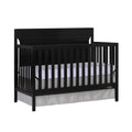 Dream On Me Cape Cod 5-In-1 Convertible Crib In Black, Greenguard Gold And JPMA Certified, Built Of Sustainable New Zealand Pine