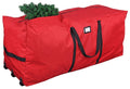 ProPik Christmas Rolling Tree Storage Bag, Fits Up to 9 Ft Tall Disassembled Trees, 28 X 16.5 X 60, Extra Large Heavy Duty Stora