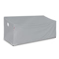 Turtle Life Patio Sofa Cover, Outdoor Heavy Duty Durable Uv Water Resistant Anti-Fading Loveseat Cover With 2 Upgrade Air Vents And 2 Buckles, Gray, 60' W X 35' D X 35' H