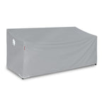 Turtle Life Patio Sofa Cover, Outdoor Heavy Duty Durable Uv Water Resistant Anti-Fading Loveseat Cover With 2 Upgrade Air Vents And 2 Buckles, Gray, 60' W X 35' D X 35' H