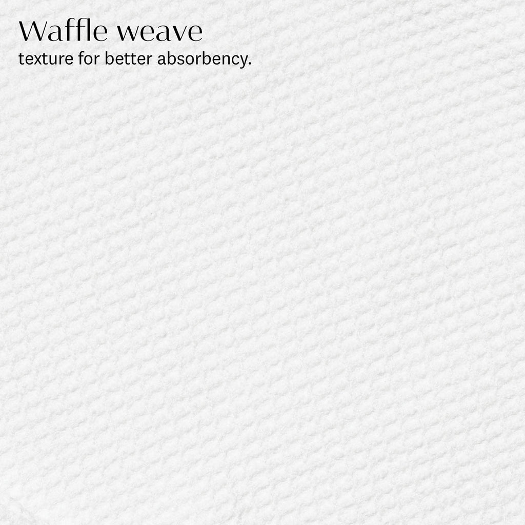 T3 Luxe Turban Towel | Soft Microfiber Material, Waffle Texture, Tapered Design, Comfortable Fit Formost Hair Lengths