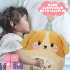 Arelux 18In Cute Dog Plush Soft Dog Stuffed Animal Birthday Pillow Puppy Plushie Toy Happy Birthday Party Decoration Plushies Fr