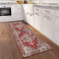 Dalyn Rugs Jericho Jc6 Garnet 2'6" X 12' Rectangle Soft Runner Rug, Easy Clean, Non Shedding, Bedroom, Entry, Living Room, Dining Room, Kitchen Rug
