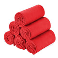 Special Sg Glory Fleece Throw Blanket 50X60 Bulk Pack Of 6 Red