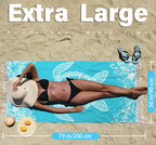 2 Pack Turkish Beach Towel Quick Dry Absorbent Cotton Lightweight Thin Bathroom Bath Pool Swim Towels Extra Large Oversized Sand