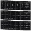 Waterproof Labels For Bottles, Ymapinc 30Pcs Removable Bathroom Organization Labels Stickers For Shampoo/Conditioner/Body Wash,