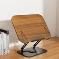 Book Stand For Reading, Aboutool Adjustable Book Holder With 360 Swivel Base & Page Clips, Foldable Cookbook Stand Textbook Stan
