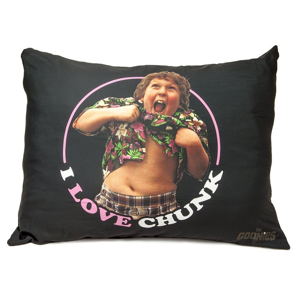 The Goonies 'I Love Chunk' Pillow Case