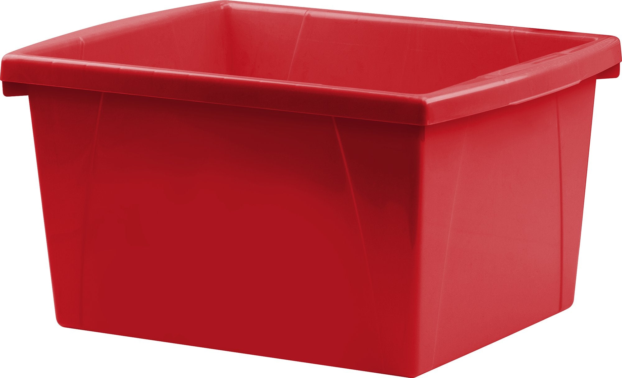 SMALL RED CLASSROOM STORAGE BIN