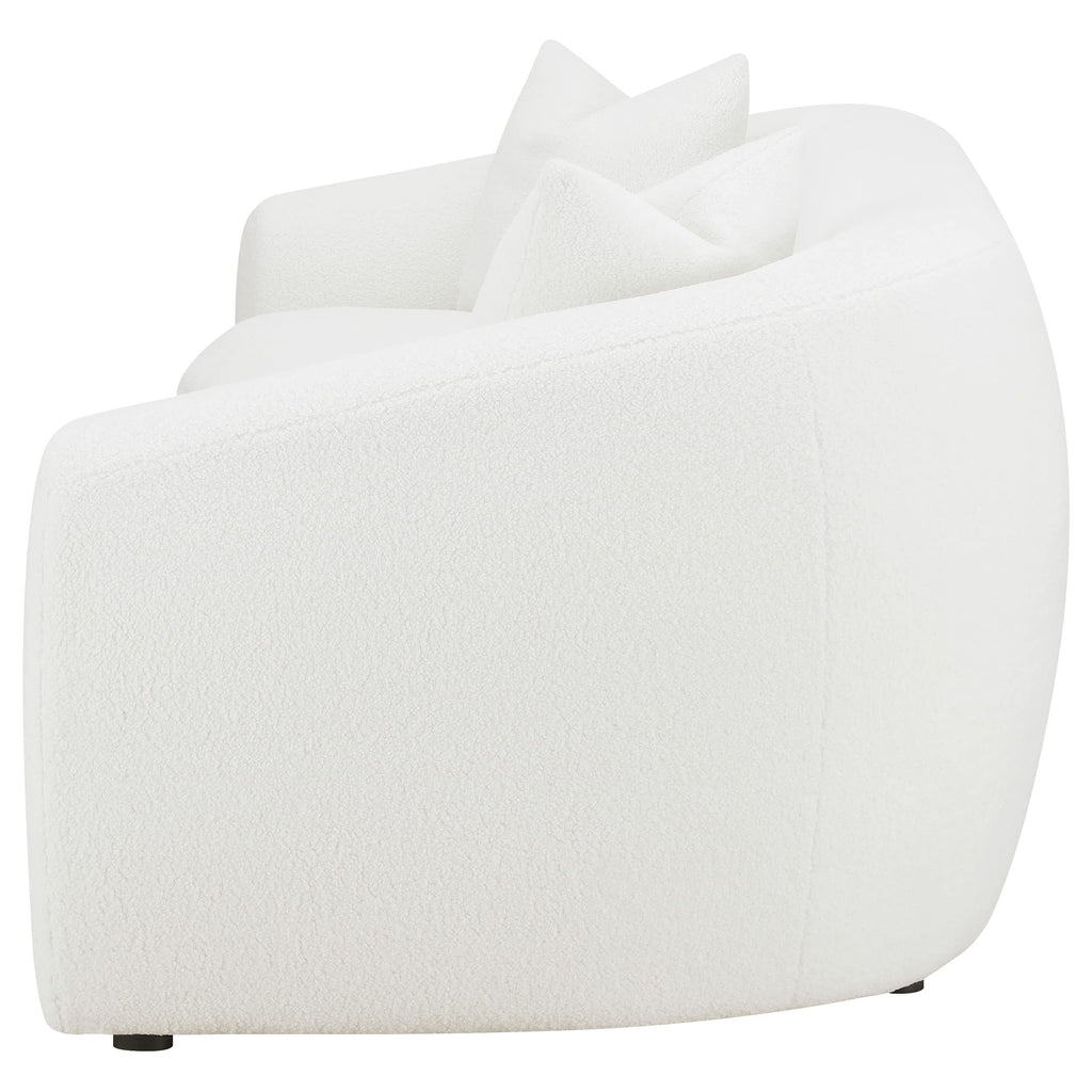 Coaster Home Furnishings Isabella Upholstered Tight Back Sofa White