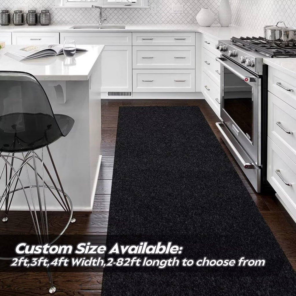 Gotohipi Runner Rug 2'X21'Indoor Outdoor Utility Carpet,Area Rugs With Non Slip Rubber Backing For Hallway Kitchen Entryway Balc
