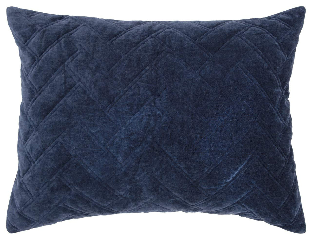 Rizzy Home Dohbq4721In009092 Doh Collection By Riviera Queen Quilt, Indigo, 90" X 92"