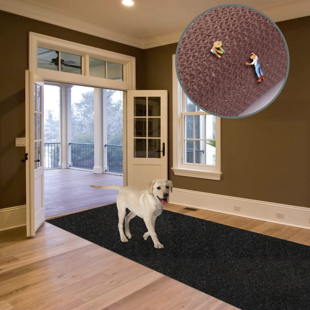 Custom Size Runner Rug 3 Ft X 17 Ft, Zgr 2-82Ft Carpet Runners Hallway Entryway Kitchen Garage Laundry Room Area Rugs With Non-S