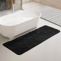 Yeaban Bathroom Runner Rug 24 x 60 Inch - Thick Chenille Long Bath Mat | Absorbent and Washable Extra Large Bath Rug Non-Slip, P
