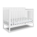 Sorelle Furniture Essex Crib Classic 4-in-1 Convertible Crib, Made of Wood, Non-Toxic Finish, Wooden Baby Bed, Toddler Bed, Chil