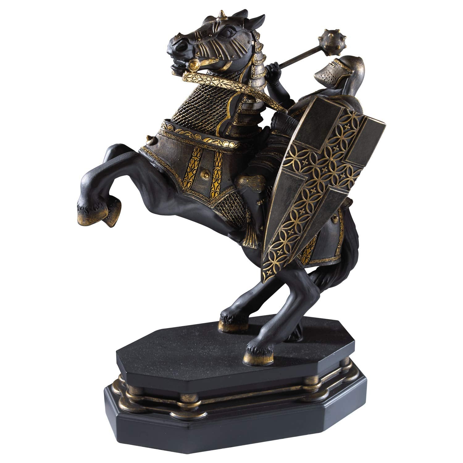 The Noble Collection Wizard Chess Knight Bookend - Black
