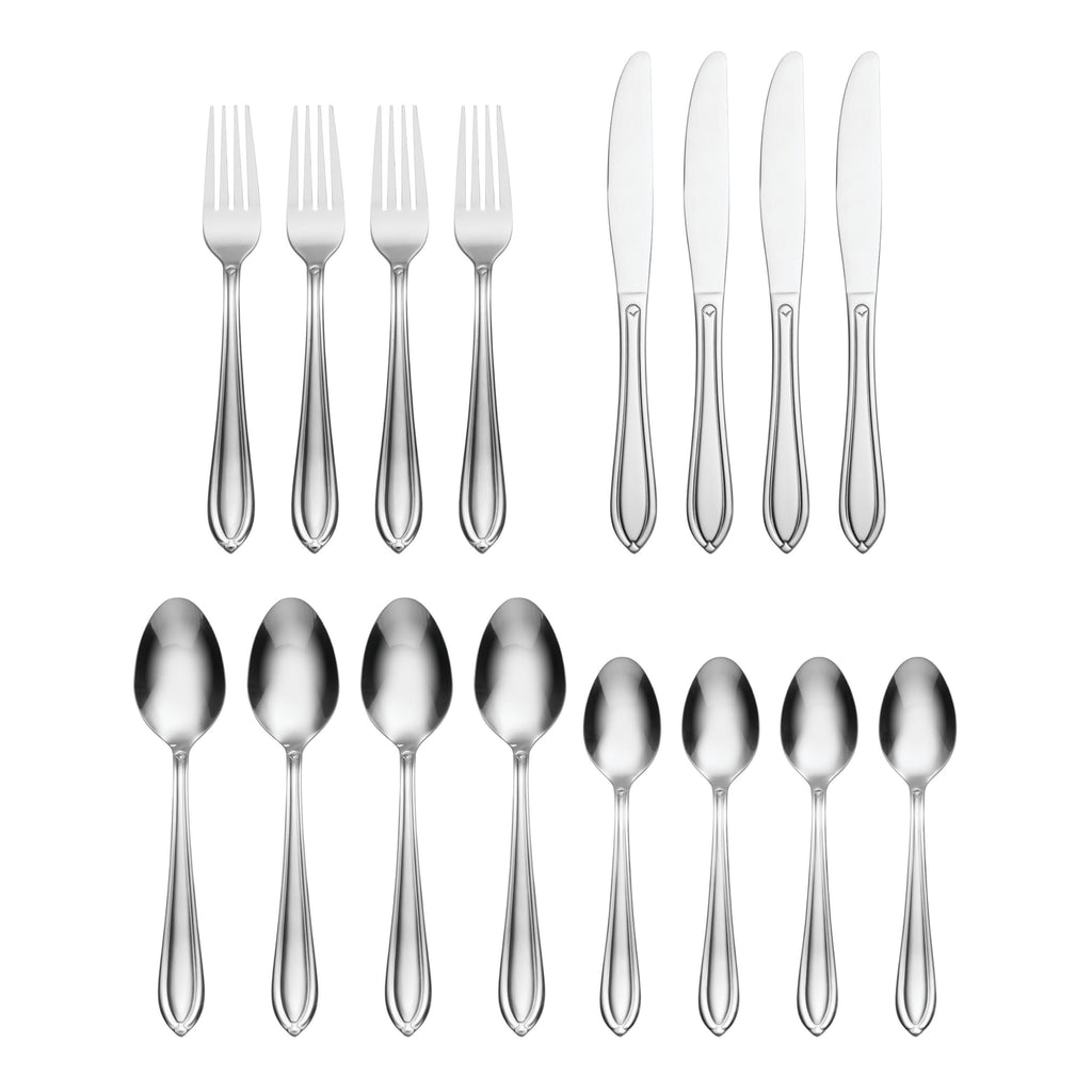 Hampton Forge Ginger Mirror 16Pc Set, 1.75 LB, Metallic