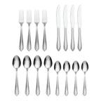 Hampton Forge Ginger Mirror 16Pc Set, 1.75 LB, Metallic