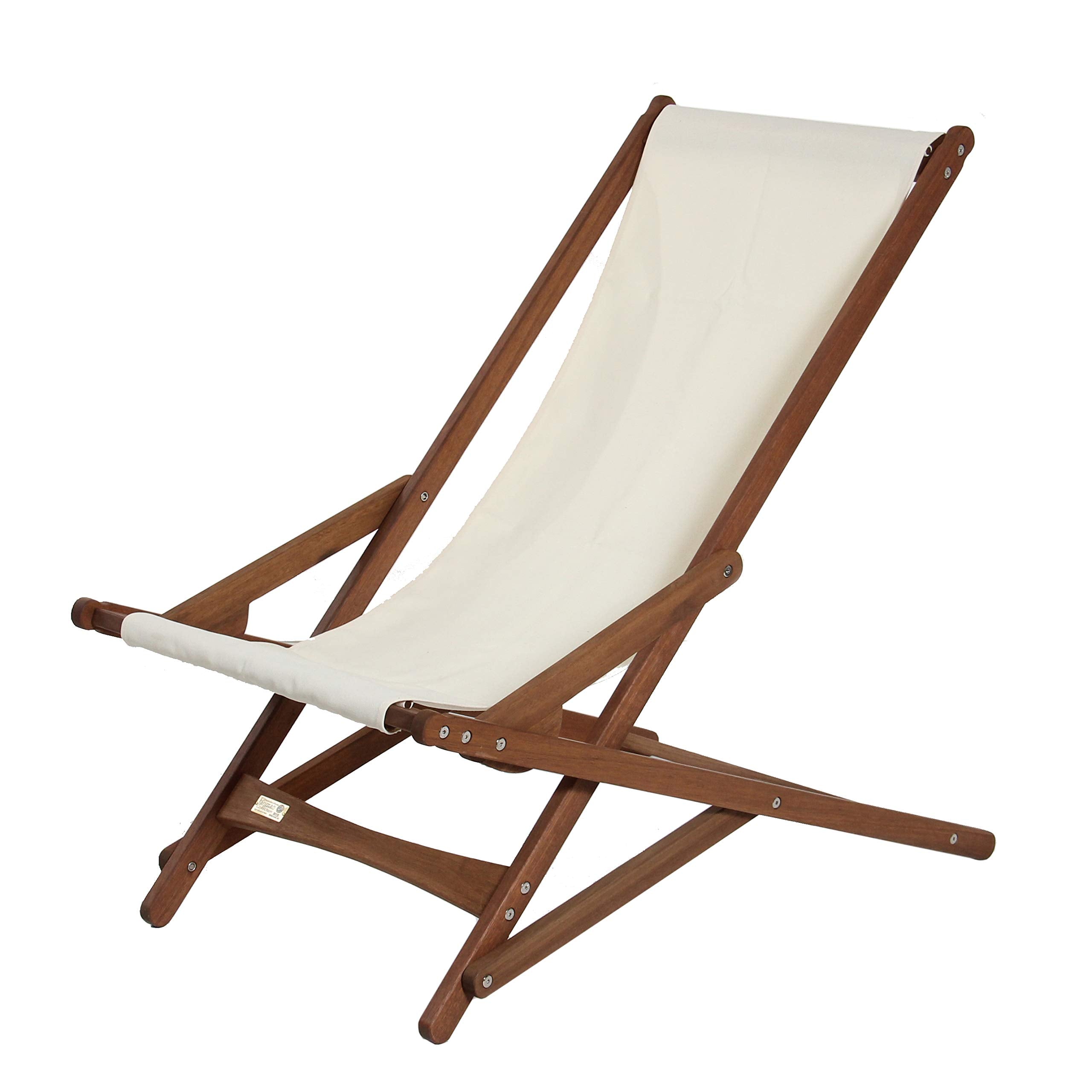 BYER OF MAINE, Pangean Glider Chair, Natural, Now Partially Assembled, Perfect for Camping, Matching Furniture 38 D X 25 W X 39 