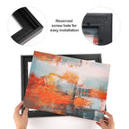 Folkor 9X12 Frame For Canvas Painting With 0.6-0.8    Deep, 2 Pack Floater Frame For Canvas Prints, Floating Frame For Wall Art