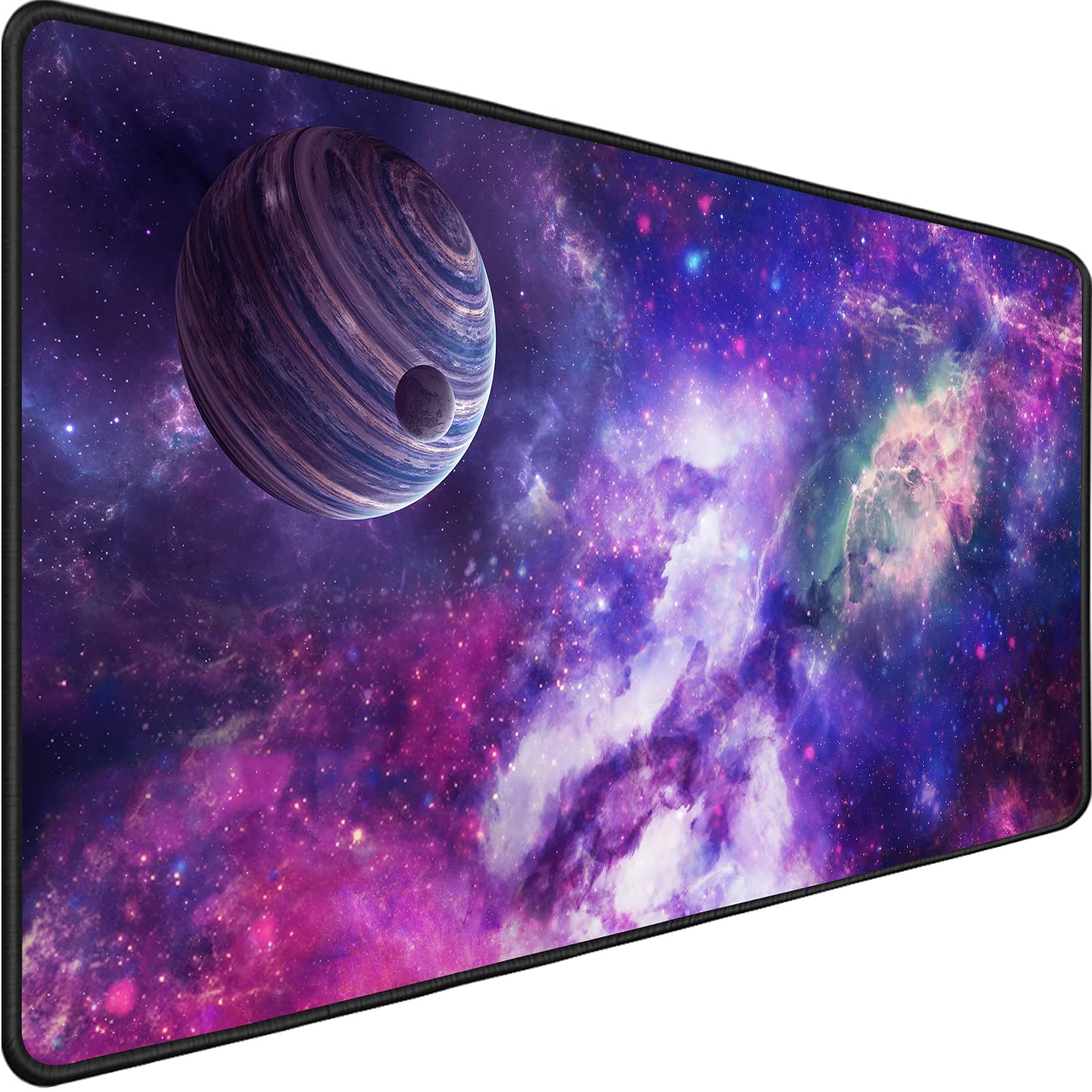Tednetgo Large Extended Gaming Mouse Pad, Long Mouse Pads, Extra Large Big Mouse Pad With Stitched Edge, Xxl Non-Slip Computer C