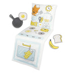 Sago Mini , 2-In-1 Fold Up Pillow Playset, Jinjas Kitchen With Plush Accessories For Toddlers, Multicolor