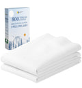 Heirloom Soft, Smooth & Thick Certified 800 Thread Count 100% Cotton Sateen Is Superior To Egyptian Cotton Claims, 2 White Stand