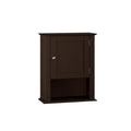 RiverRidge, Espresso Ashland Single Door Wall Cabinet, One Size