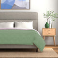 Urban Space Microfibre Reversible All Season Single Bed Blanket For Summer, 3 Layer Solid Quilted Dohar, Reversible Single Bed D