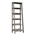 Sauder Trestle 5-Shelf Open Display Bookcase/Book Shelf, Mystic Oak Finish