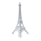 Allgala 19 Inch 48Cm Eiffel Tower Statue Decor Alloy Metal-White (Ef19-86191)