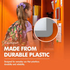 Boxgear Magnetic Locker Mirror - 5' X 7'- For School Locker, Bathroom, Household Refrigerator, Locker Accessory, Workshop Tool