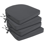 Favoyard Outdoor Chair Cushions 19'X19'X2' Set Of 4 Waterproof Seat Cushion For Patio Furniture With 3-Year Fade Resistant Re