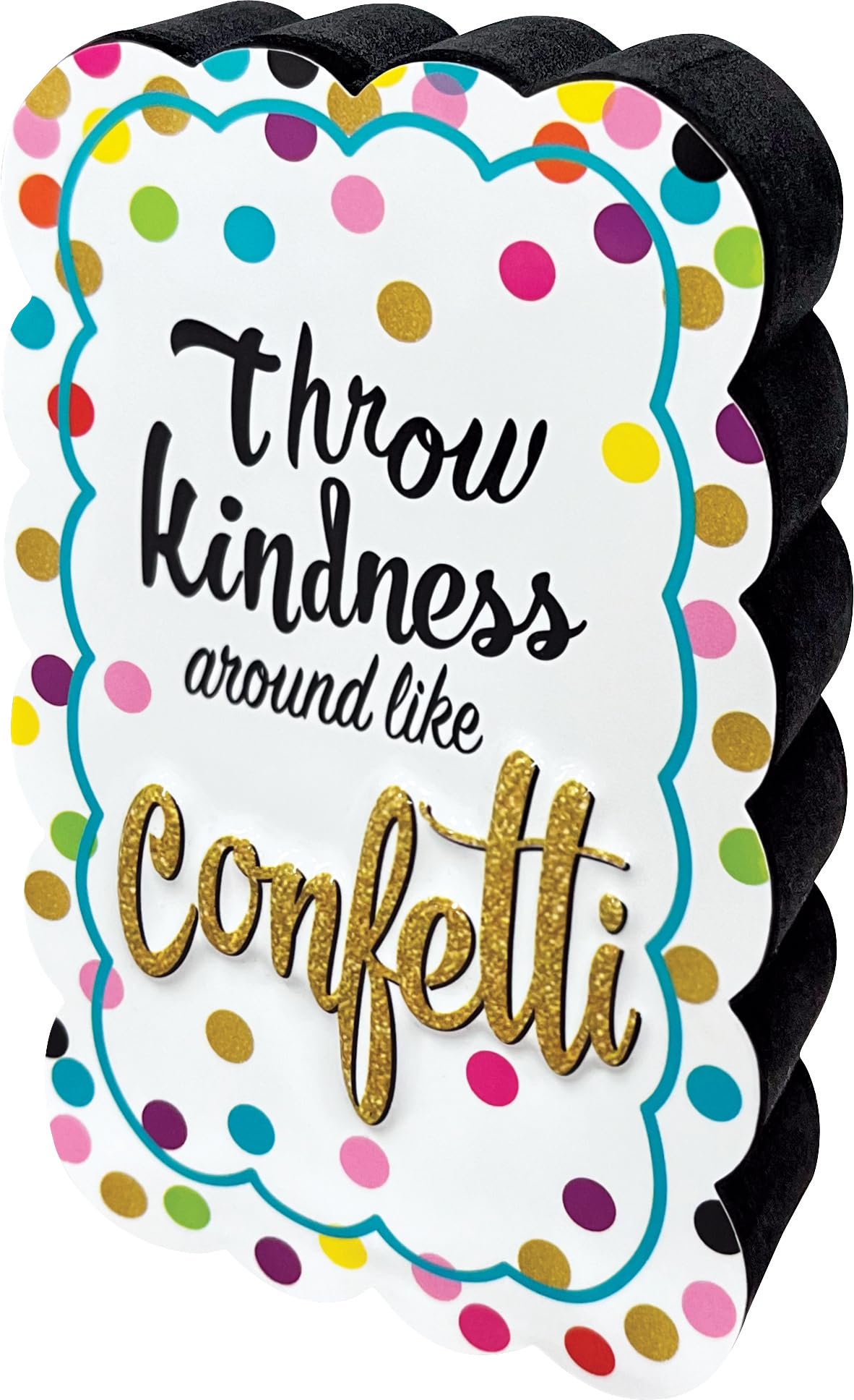 Teacher Created Resources Confetti Magnetic Whiteboard Eraser