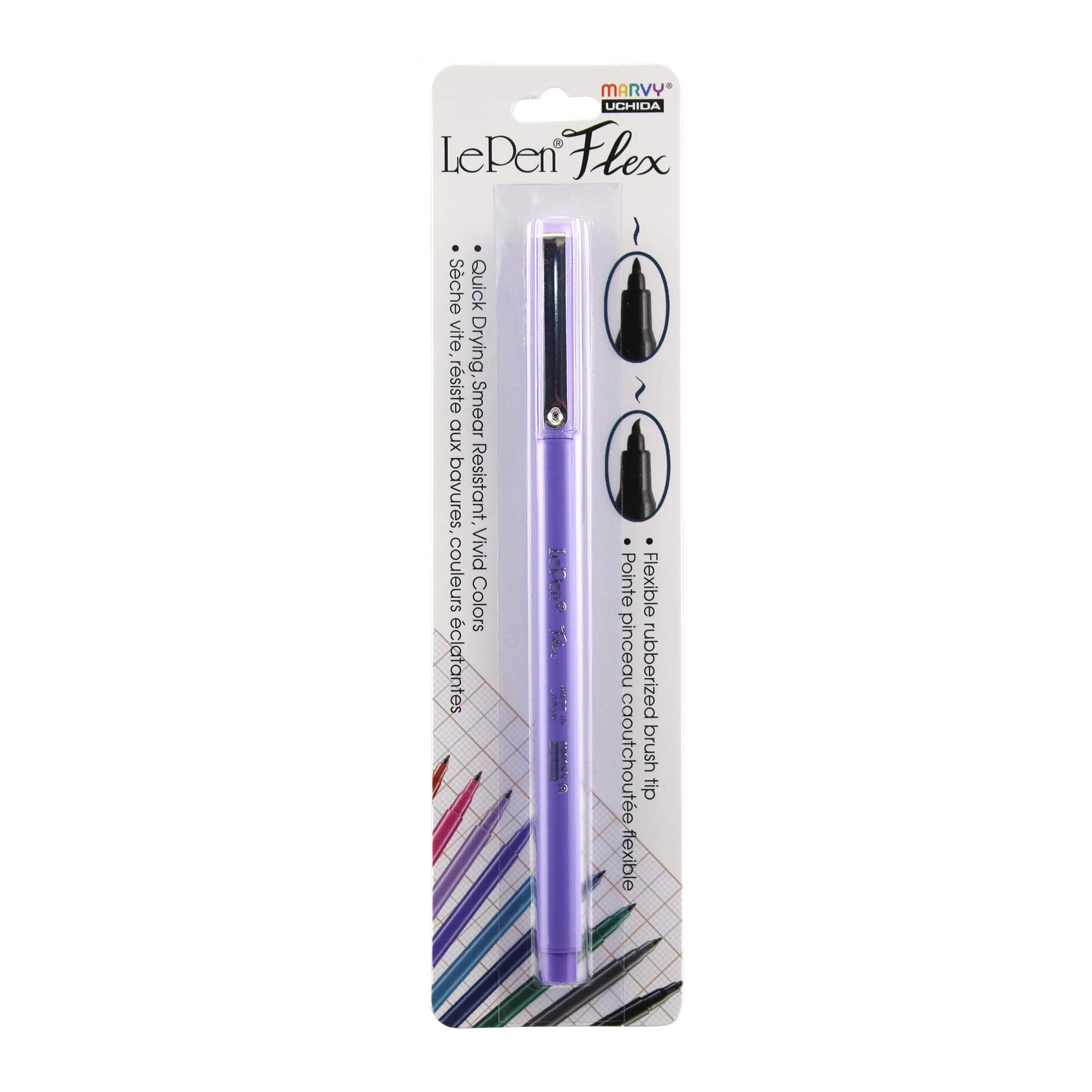 Uchida Of America Le Pen Flex Art Supplies, Amethyst