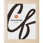 Craig Frames Contemporary, 8x10 Picture Frame, Natural