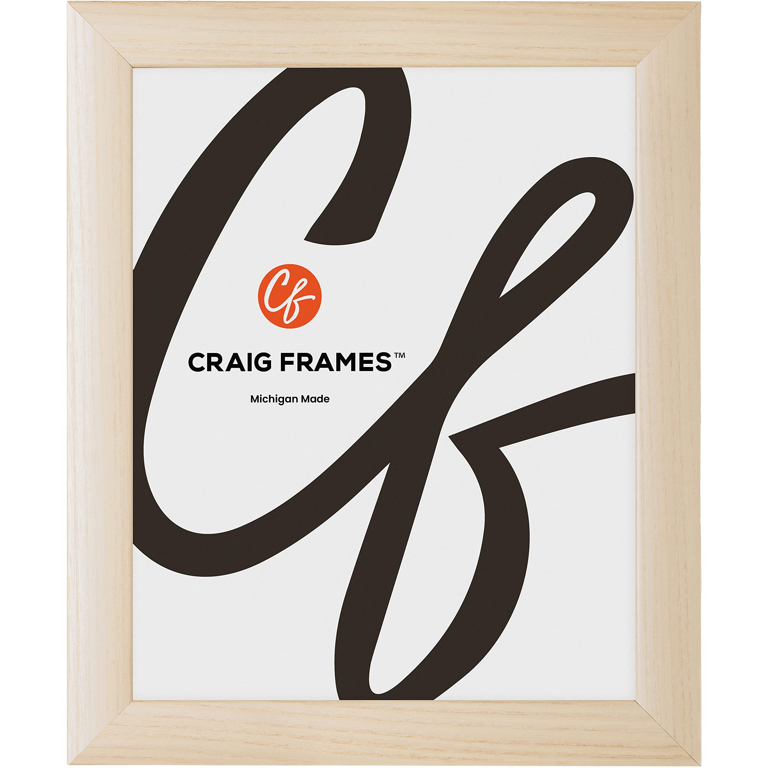 Craig Frames Contemporary, 18x26 Picture Frame, Natural