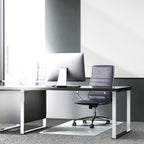 Floortex® Glaciermat® Heavy Duty Glass Chair Mat for Hard Floors & Carpets - 48" x 60"