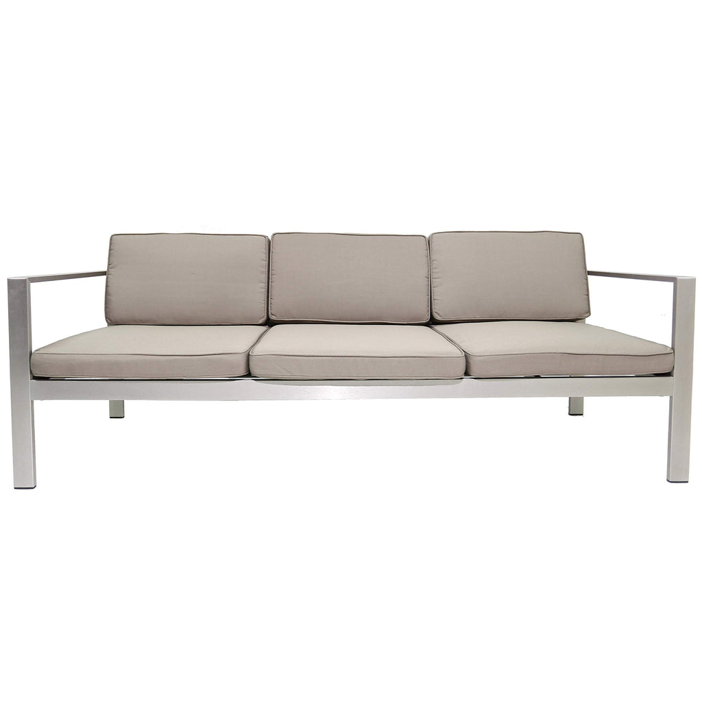 Pangea Home Karen 3 Tp Sofa, Grey