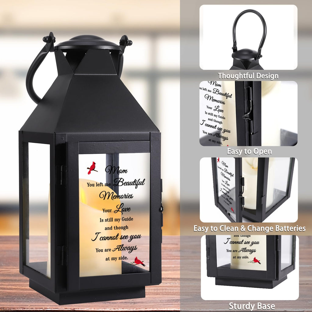 Memorial Lantern, Sympathy Gifts For Loss Of Mom/Loved One, Bereavement Gifts, In Memory Of Loved One Lantern,Celebration Of Lif