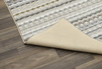 Garland Rug Carnival Stripe Assorted Earth Tone 3'X12' Modern Stain Resistance Runner