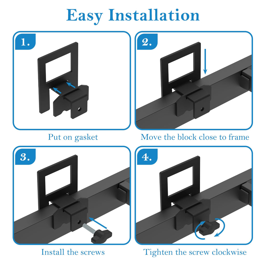 Osaset Non Slip Mattress Gaskets, 6 Pcs Mattress Gaskets For Metal Bed Frame, Anti-Slip Mattress Holder In Place Gripper, Easy T