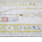 HomeRoots 532020 9 x 13 ft. Blue Floral Power Loom Rectangle Area Rug