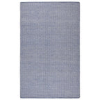 Rizzy Home | Tw2922 | Twist Collection | Wool Area Rug | 9' X 12' | Blue/Off White Chevron