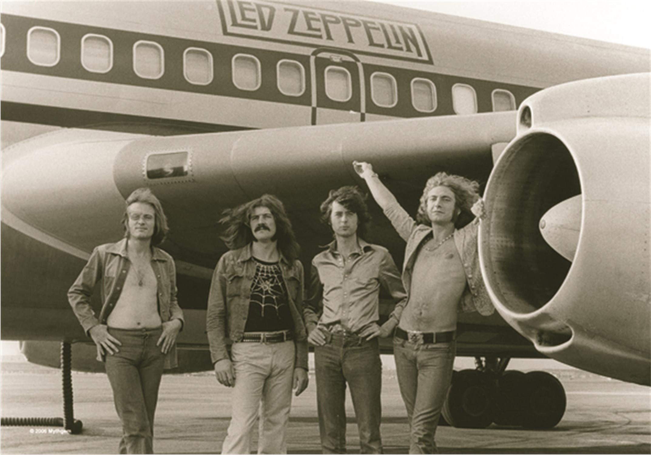 Led Zeppelin Airplane Flag